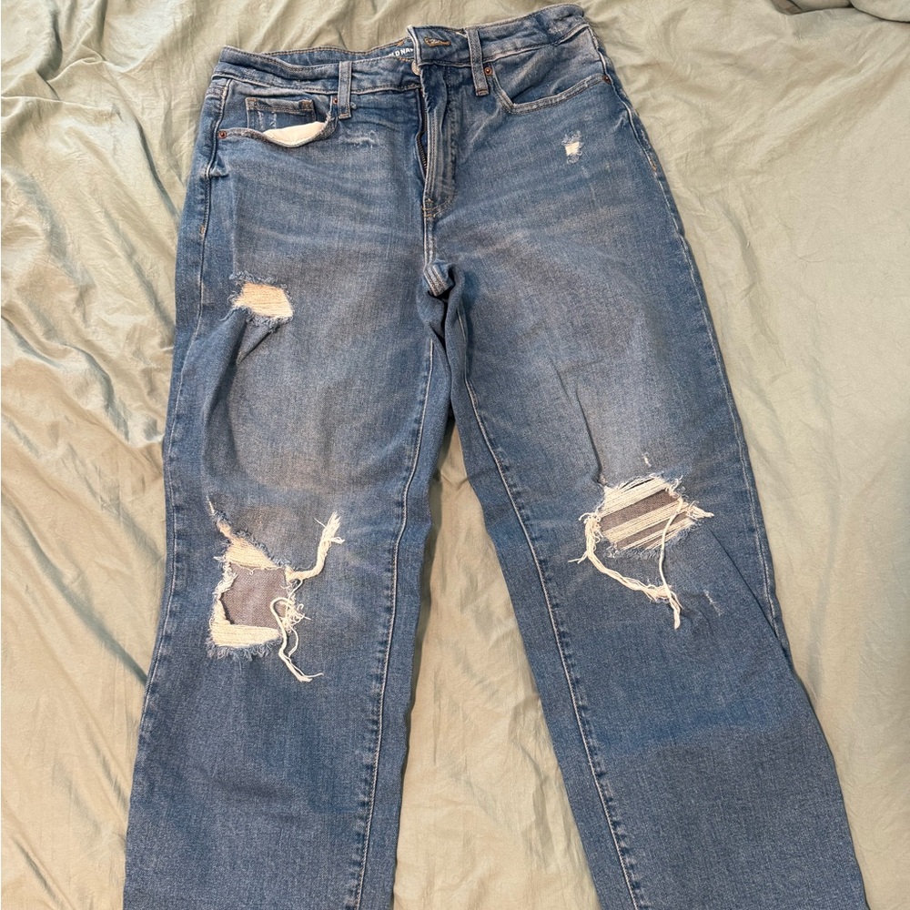 Old Navy OG Loose Distressed Jeans